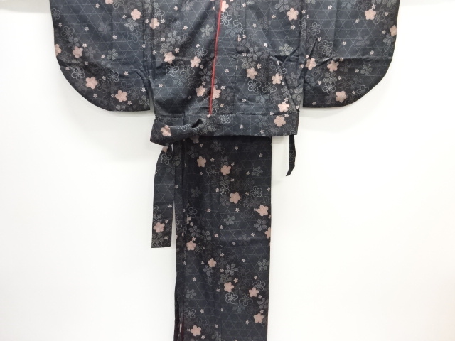 JAPANESE KIMONO / TWO-PIECE KOMON / FLOWER